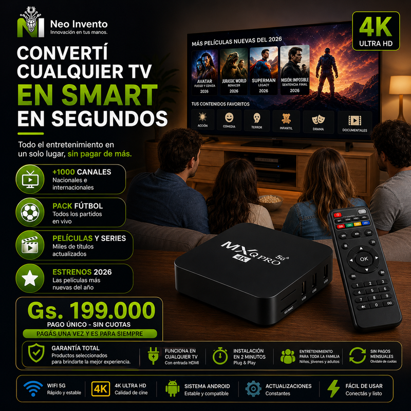 Neo TV Max – Cine, Series y Deportes sin límites